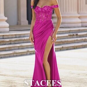 Stacees Prom dress!
